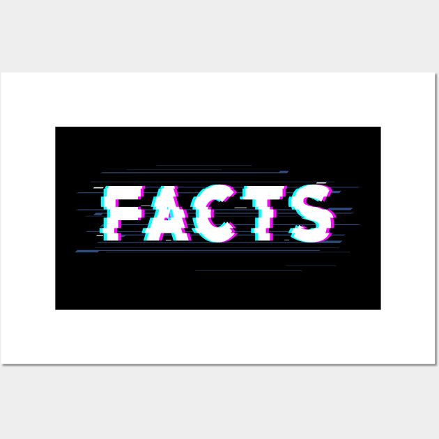 Facts Wall Art by freshafclothing